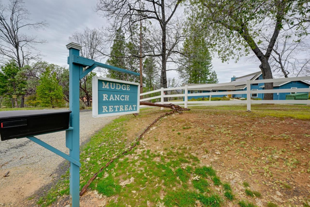 Mudge Ranch Retreat Near Bass Lake With Ev Charger Coarsegold Bagian luar foto